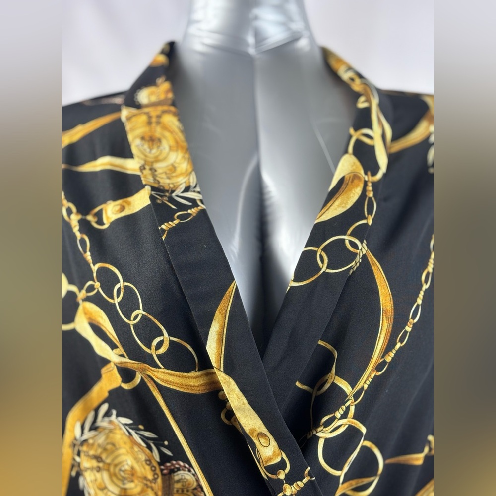 Plus size Chain Print Body Suit